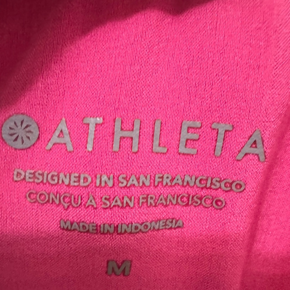 Athleta Pink Rincon Dress Size Medium - Picture 4 of 5